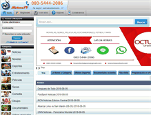 Tablet Screenshot of misturatv.com